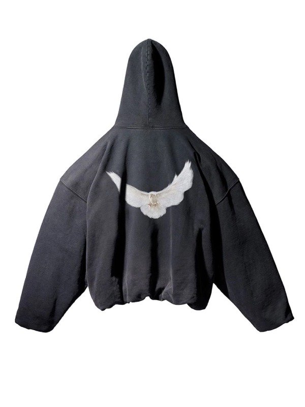 yeezy gap black hoodie